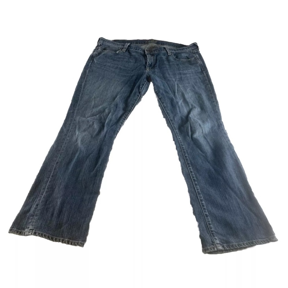 OLD NAVY Womens Size 14 Short The Flirt Boot Cut Denim‎ Blue Jeans 29" Inseam